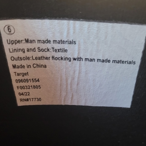 Size 6 & 7 | NWT - Women's Vicki Rubber Boots - A New Day - Black - Picture 8 of 8